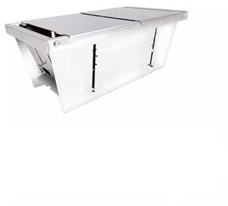SDA287MZ Picknickgrill Edelstahl-Klappgrill, Heimgrill, tragbarer Outdoor-Campinggrill Tragbarer Grill