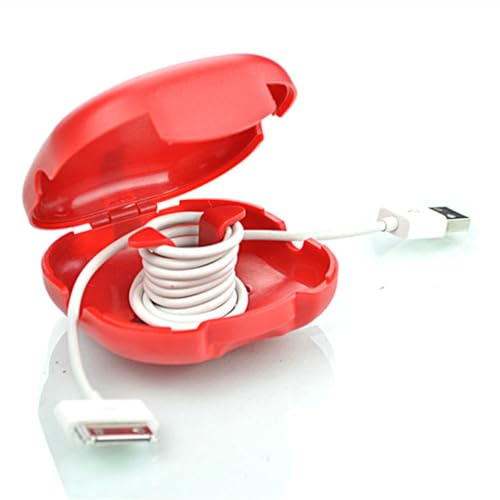 PHENOFICE Kabelaufwickler Für Ohrhörer 6 Stück Tragbare Kopfhörer Organizer Schutzhülle Für Usb Kabel Einfach Zu Verwenden Farbenfroh Und Langlebig