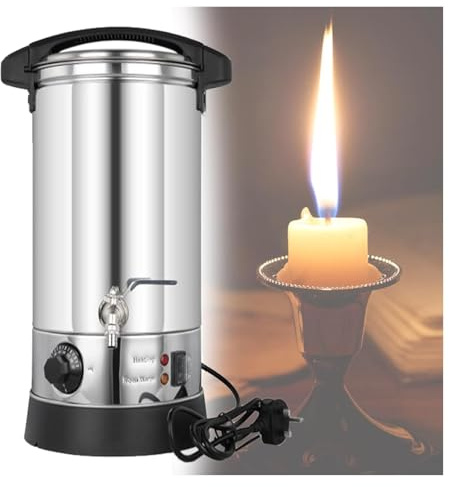 DIY Kerzenherstellung Kit für elektrische Kerzen 25L, Temperaturkontrolle 30-110°C, einfache Reinigung (25L)