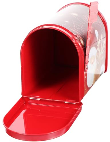 VICASKY Weihnachts Süßigkeiten Box aus Eisen mit Deckel Kleine Aufbewahrungsboxen als Bonbonieren Keksdosen oder Pralinenschachteln für Partyzubehör und Geschenkboxen