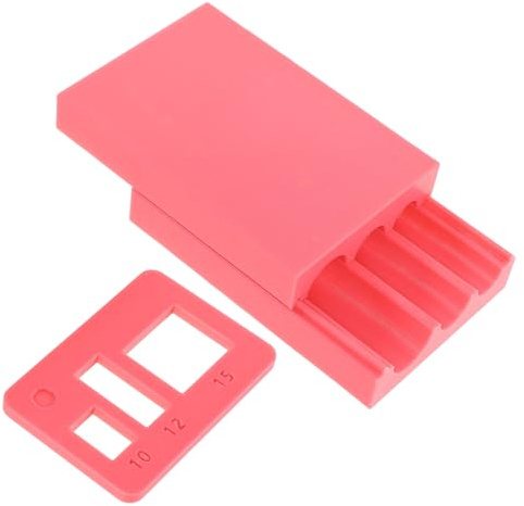 HOMSFOU Clay Bead Shaping Roller with Polymer Round Bead Tool for Precise Placement Versatile Clay Rolling Mold for DIY Crafts and Classroom Projects