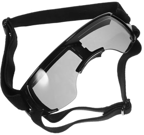 NOLITOY Hundesonnenbrille UV Schutz Eva Material Verstellbar für Große Hunde Outdoor Augenschutz Modisch und Langlebig