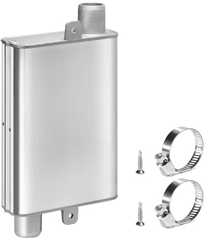 24 mm Auspuff Schalldämpfer - Dieselheizung Schalldämpfer Kit, Parkheizung Dieselheizung Zubehör für Auspuff Standheizung 2kw 3kw 5kw 8kw Exhaust Silencer