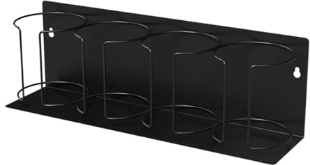Magnetischer Flaschenhalter – 1 Stück, Wandhalter für Getränke, Organizer für Wasserflaschen, magnetisch | Wohnung Büro Kühlschrank Küche Organisation und Aufbewahrung