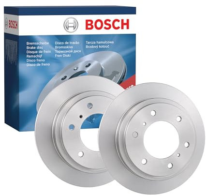 Bosch BD1211 Discos de freno, certificación ECE-R90, 1 juego de 2 discos