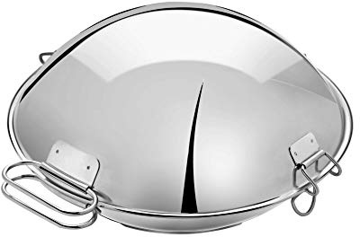 Artame ART32806 Cataplana Schmortopf, Edelstahl, Durchmesser 32 cm