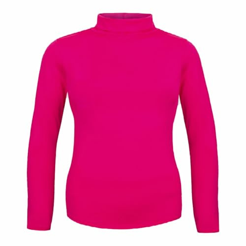 Toocool - Jersey de Cuello Alto para Niña, Felpa con Capucha, Mangas Largas, Maglia VKA42, fucsia, 12-14