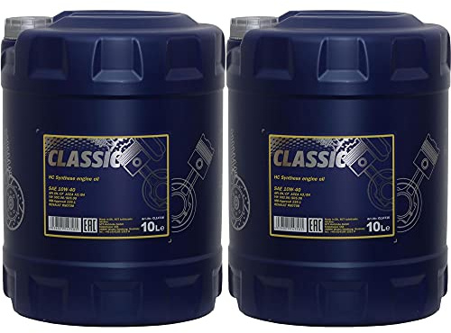QR-Parts Set 20 Liter 85448286 MN7501-10 10 Original MANNOL Classic 10W-40 API SN/SM/CF Motorenöl