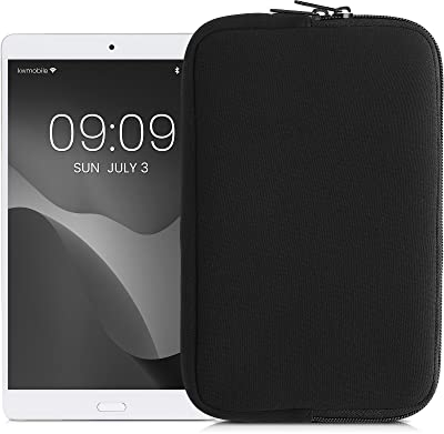 kwmobile Cover Tablet Compatibile con 8-8,4 Tablet - Custodia eReader Universale - Copertina Protettiva in Neoprene Nero
