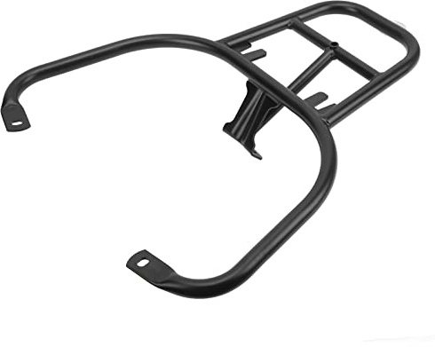 Ymiko Motorrad-Gepäckträger, Gepäckträger, Topcase-Halterung, Motorrad-Handlaufträger, Gepäckträger, Schwarz, Ersatz für GTS 300