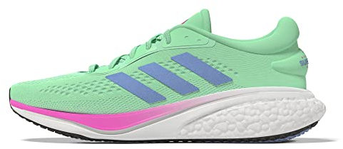 adidas Supernova 2.0 Shoes, Zapatillas para Correr Mujer, Pulse Mint/Blue Fusion/Lucid Fuchsia, 38 EU