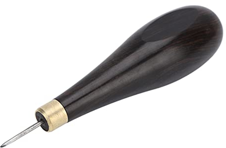 3 Mm Rautenahle, Professionelle Nähwerkzeuge, Schneiderahle, Handgefertigte DIY-Lederwerkzeuge, Rotes Sandelholz, Zum Reiben, für Manuelles Handwerk, Lederkneifen, Nähen und Nähen