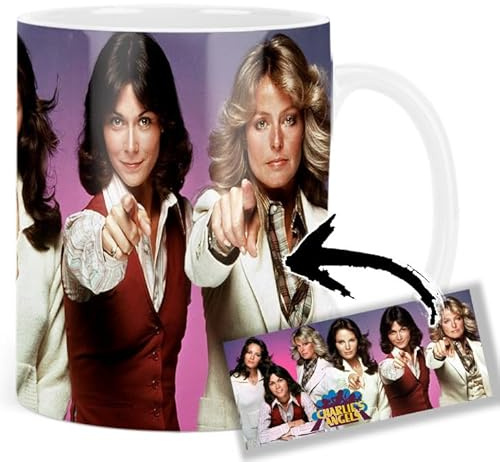 Charlie's Angels Jaclyn Smith Farrah Fawcett Kate Jackson Tasse Keramikbecher Mug
