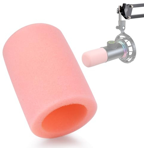 K658 Popschutz Rosa - Mikrofon Schaumstoff Windschutz Kompatibel mit Fifine K658 Mikrofon Schallschutz Unterdrückt S- und T-Laute, K658 Pop Filter, Staub und Speichel Schützen, Rosa von YOUSHARES