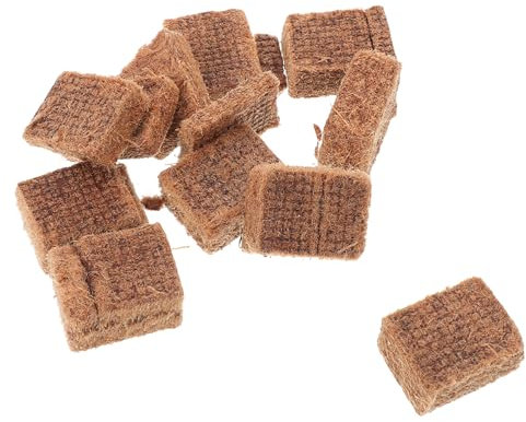 Happyyami 10pezzi Accendifuoco Impermeabili Per Bbq e Cubi Accendi Carbonella Per Campeggio Accenditori Versatili Per Cucina All Aperto