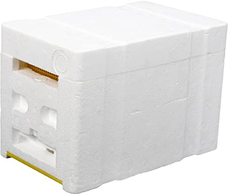 POPETPOP Ruche Assemblée pour Apiculteur Boîte Élevage Abeilles Kit Complet De Ruche pour Pollinisation Maison Abeilles Pratique Et Facile à Utiliser
