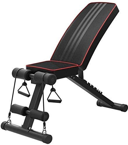 PUFAHAU Hantelbank, Sit-Up-Bank, faltbar, Workout, Fitness, Bauchmuskeltraining für den ganzen Körper, aufrechte Schrägbank, Neigungs- und Flachübungen
