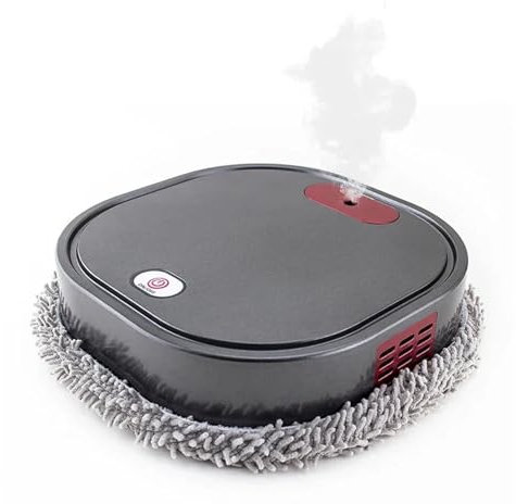 KWEZ aspirapolvere portatile Mini Aspirapolvere Aspirapolvere robot 3 in 1, pulitore spray intelligente ricaricabile, spazzare e pulire a secco e a umido