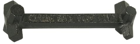 SW-Stahl Universal Öldienstschlüssel - Profi Universalknochen - 225 mm | Werkzeug für Ölablass- & Einfüllschrauben an Ölwanne & Getriebe - Mit 9,5 bis 14,5 mm Vierkant & 13,5 bis 17 mm Achtkant