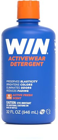 WIN Sports Laundry Detergent for Activewear - Active Fresh - 32oz