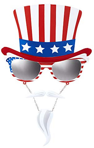 WIDMANN MILANO PARTY FASHION - Lustige Brille, Spaß, Scherzartikel, Kostümzubehör, Accessoire, Karneval, Mottoparty