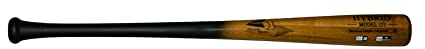 BamBooBat Unisex-Erwachsene, Bambus/Hickory-Hybrid-Baseballschläger, 86,4 cm/88,8 g, schwarz/braun, 34
