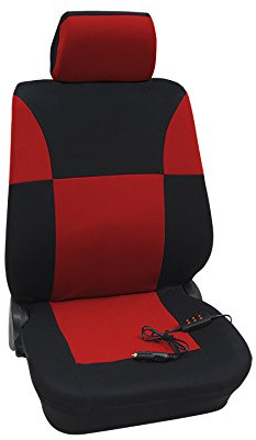 PETEX Sitzbezug Universal Eco Class Athen rot Beifahrersitz beheizbar, 2-teilig, Größe SAB 2