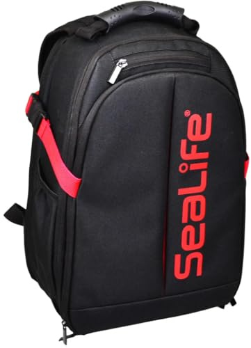 SeaLife Foto-Video und Kamera Pro Rucksack aus wasserabweisendem strapazierfähigem ballistischem Nylon