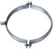 Ø 200mm Abrazadera de Tubo - Soporte de Fijación para Tubos - Acero Galvanizado