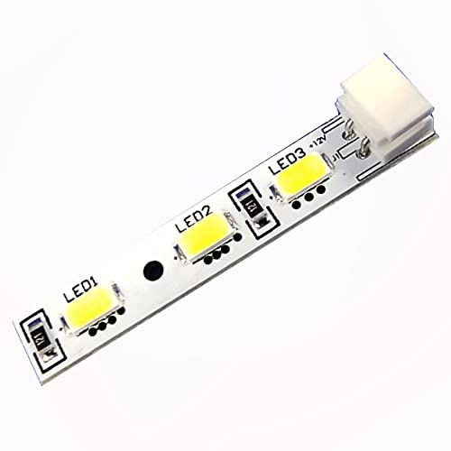 HUAYUWA Fridge LED Light 0064001874 Replacement for Haier/Hisense/Rongshen BCD-459WDSS Refrigerator Lamp Strip Repair Part (Pack of 1)