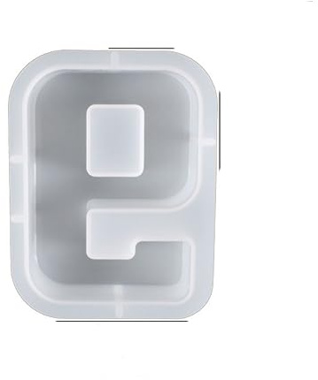 Grands moules en résine en forme de chiffres de 0 à 9 pour bougies, Noël, anniversaire, moules en silicone époxy pour décoration de bureau (9)