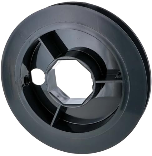 cyclingcolors Belt Pulley Octagonal Steel Shaft Roller Shutter Belt 12-15 mm Shaft Roller Shutter Cord Disc SW40 40 mm, Diameter 138 mm