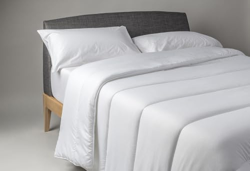 Velfont Edredón nórdico con Relleno de Fibra Antiácaros Smart Clima (Duo – 125 g/m² + 250 g/m², 150 cm)
