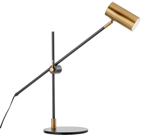 Jadssox Industrielle Schreibtischlampe, Schreibtisch-Leseleuchte, Moderne Nachttischlampen, Nachttischbeleuchtung, 90° drehbar, Büroleuchten für Zuhause, Nachttisch, Schlafzimmer, Bibliothek, Klavier