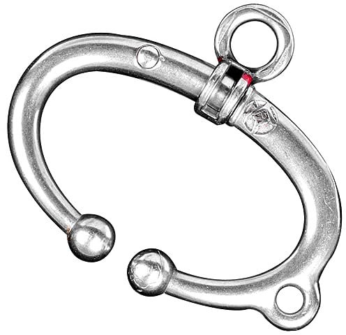 Gogogmee Edelstahl Rindernasenring Mit Federfunktion Ringklemme Für Kühe Nasenring Aus Metall Viehziehwerkzeug Für Viehzucht Und Langlebig