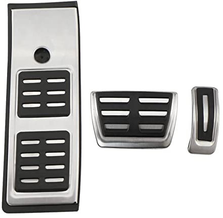 Pedalauflagen Für Q5 80A 2018 2019 2020 2021 2022 Edelstahl Auto Fuß Pedale Kraftstoff Bremse Fußstütze Pedal Abdeckung Pads Teile Bremse Pedalkappen(3 pcs)