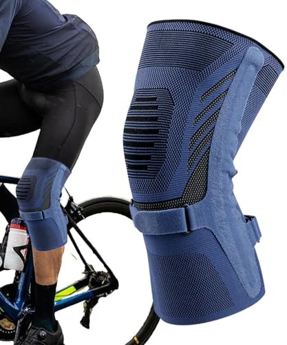 Ginocchiere sportive, maniche a compressione, morbide ginocchiere, maniche a compressione, per il recupero delle articolazioni per escursioni, pallavolo, basket