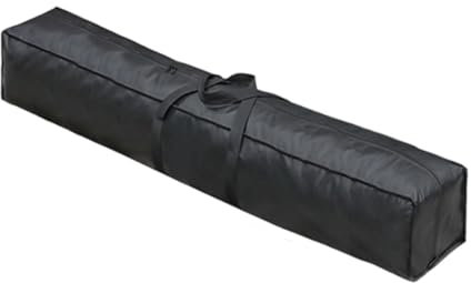 Milageto Large Travel Duffel Bag Camping Sports Storage, Dustproof Sturdy Water Resistant Long Luggage Bag for Tent Pole Gym, 120cmx20cmx20cm