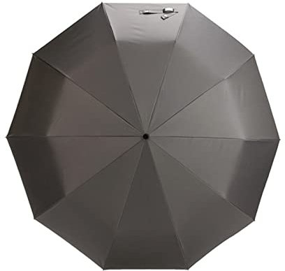 Zkydhbd Business Full Automatic Folding Umbrella Men's Large Double Women's Parasol Sunny-Rainy Dual-Purpose Sunscreen Umbrella Sun-shade Sail Car Windshield Women Outdoor Portable Retractable