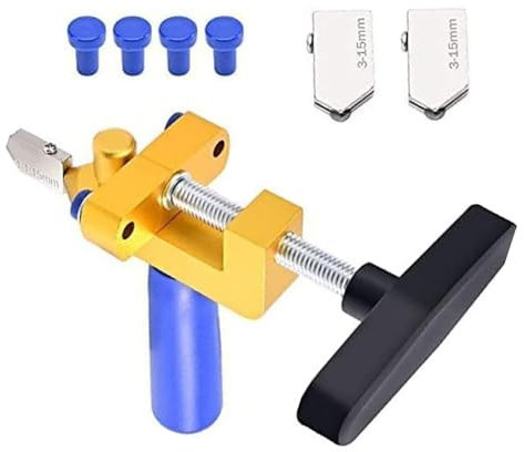2-in-1 manueller Fliesenschneider, Brechzange, Glas, Keramik, Fliesen, Schneidewerkzeug für Küche und Badezimmer, Fliesenschneider, Fliesenschneider