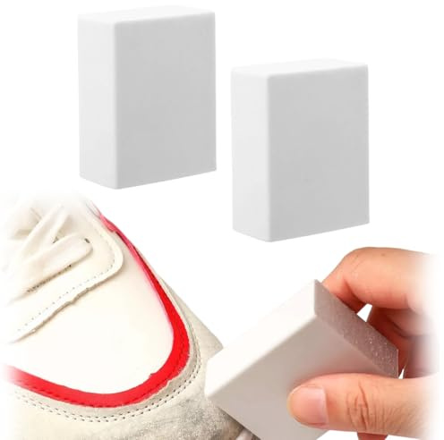 DOVBAN 2pcs Lederschuhe Radiergummi,Schuhradierer,Wildleder Reiniger,Nubukleder Radierer,Schmutzradierer Schuhe,Reinigungsgummi Für Wildleder- Und Nubukschuhe,Suede And Nubuck Cleaner