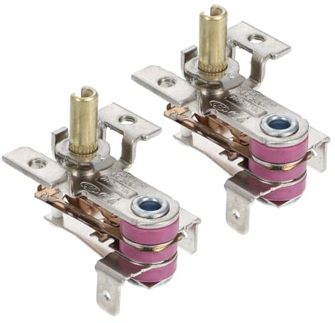 TOYANDONA Control para radiador eléctrico con termostato Ajustable, Pack de 2 Piezas, Accesorios para Calentadores eléctricos con Funciones de Seguridad Color Aleatorio Varios Estilos