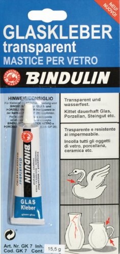 Glaskleber transparent