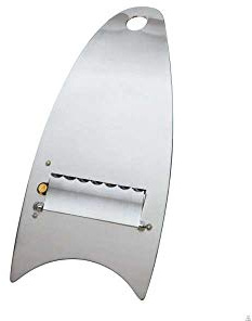 ILSA Affettatutto, Lama Liscia Regolabile, Acciaio Inox, Dimensioni 8,5x17,5 cm