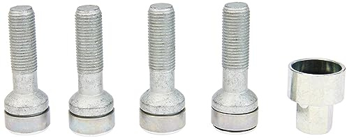28017SL Radsicherungsbolzen SL (Ultra High Security) M14x1.5, Kugelsitz R14, Schaftlänge 45,0 mm, Gesamtlänge der Schraube 65,7 mm, SW17, Schlüsseldurchmesser 28,6 mm
