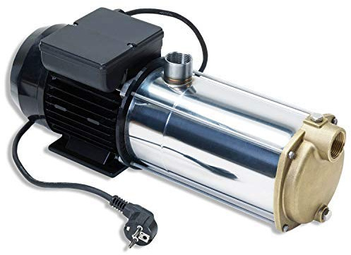 AMUR Husvattenverk Husvattenautomatisk självsugande cirkelpump inno-TEC 1000 – tyst energisparsam rostfritt stålpump för klarvatten för hushållsvatten