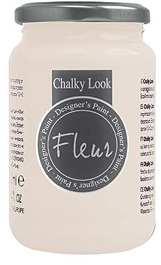 FLEUR DESIGNER'S PAINT | Pittura ad Acqua, Effetto Gesso Naturale, Extra Opaca, Fleur Chalky F06, Colore Taupe Sophistication, Made in Italy, Formato da 330 ml