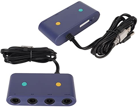 for Controller Adapter, 3 in 1 Game Controller Converter for for WiiU PC USB and for OS X with for GC Controller or Wireless for GC Controller