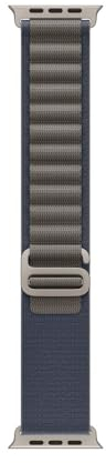 Apple Watch Band - Alpine Loop - 49 mm - Blau - Large