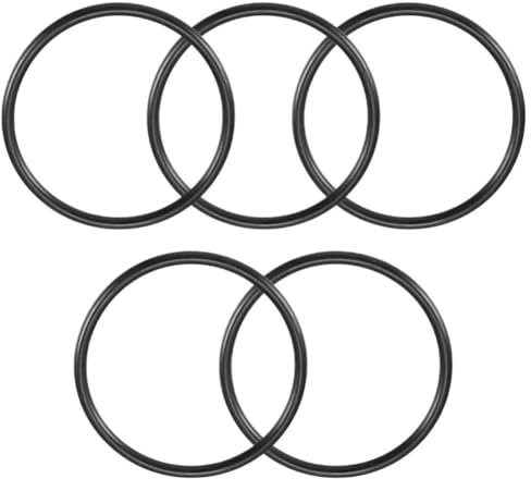 5 Stück O-Ring-Dichtung for 38 mm Badewanne, Waschbecken, Waschbecken, Abflussstopfen, Gummidichtung, Ersatzring, retten Sie Ihren alten undichten Stopfen, dehnbare Dichtungen